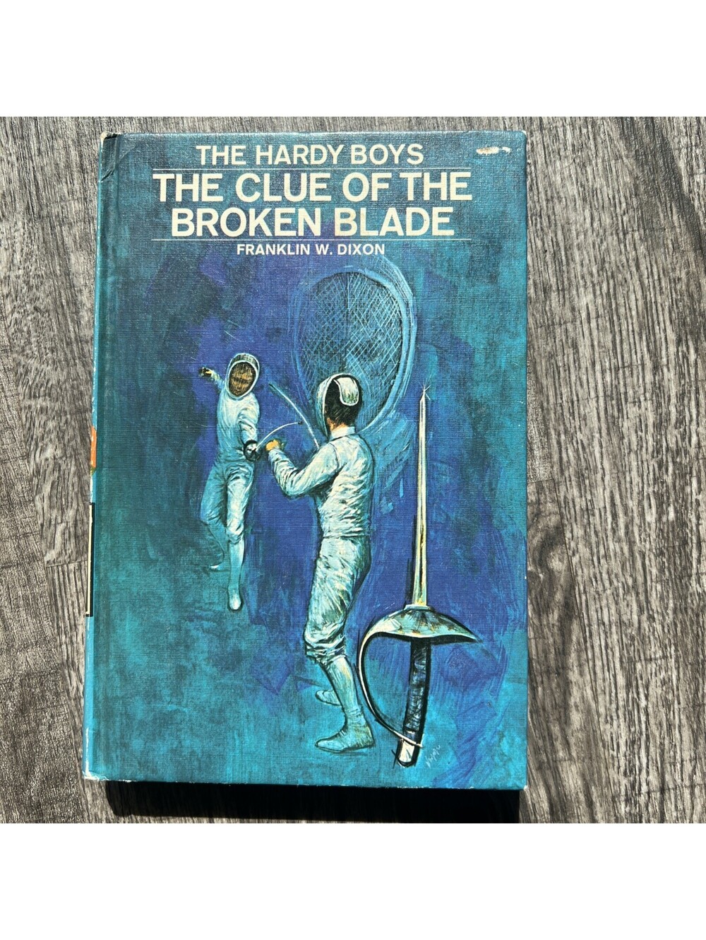 Hardy Boys #21 - The Clue Of The Broken Blade - Franklin W. Dixon Hardcover 1970
